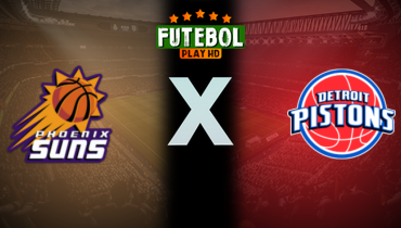 Assistir NBA: Phoenix Suns x Detroit Pistons ao vivo online 18/01/2025