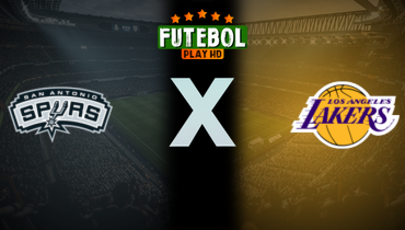Assistir NBA: San Antonio Spurs x Los Angeles Lakers ao vivo online 10/12/2025