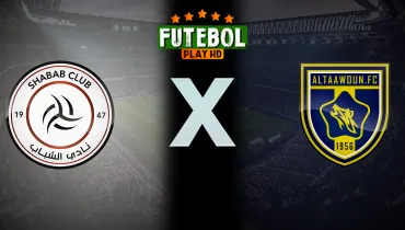 Assistir Al Shabab x Al Taawoun ao vivo online 11/10/2026