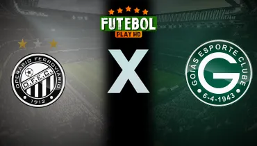 Assistir Operário-PR x Goiás ao vivo online 11/10/2026