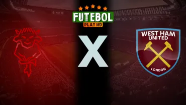 Assistir Lincoln City x West Ham ao vivo online 14/10/2026